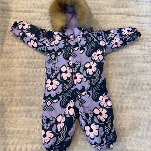Reima waterproof snowsuit baby toddler 12-18 months